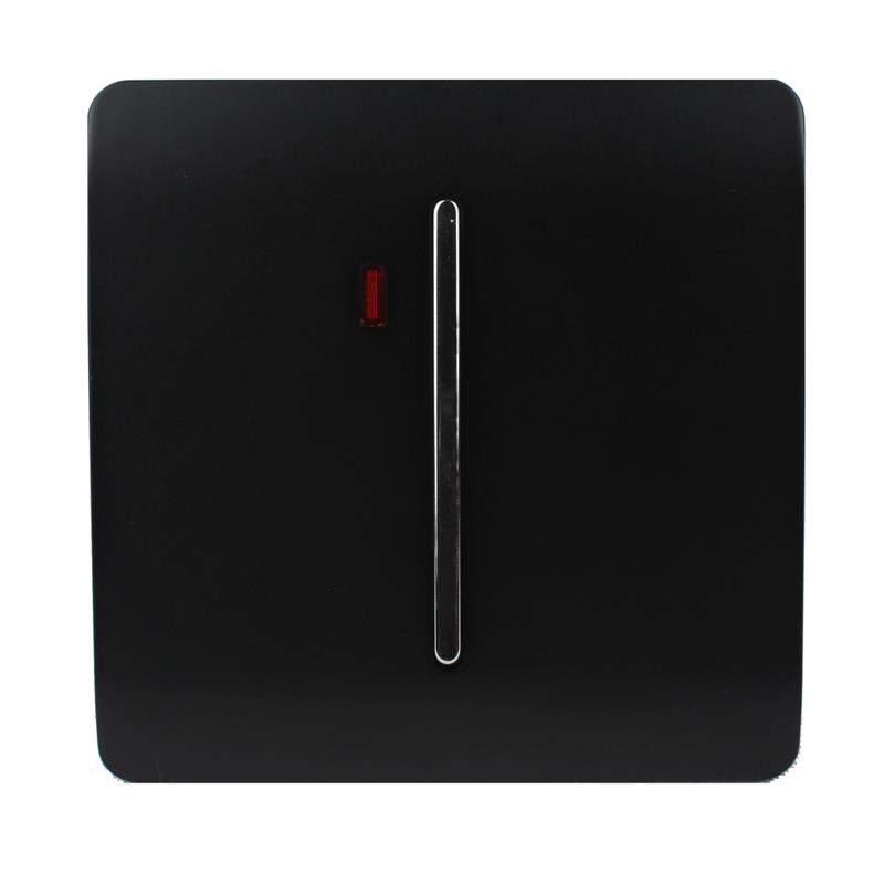 ART-WHS1BK 1Gang 20Amp Switch Heavy Duty Rocker Black