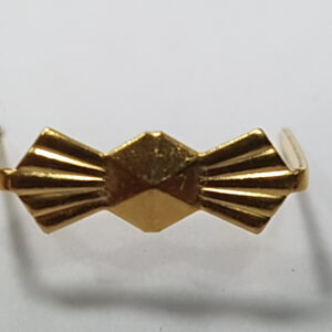 Pinning Bow Tie Connector 14mm Gold Plated - Pack 100