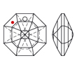 Octagon 14mm 1H Swarovski ELEMENTS crystal 8115