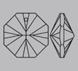 Octagon 8290-8011 14mm 1 Hole Swarovski Crystal