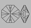 Octagon 8290-8012 24mm 2 Hole Swarovski Crystal
