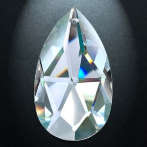 Pear 872 89mm x 52mm Clear Asfour Crystal