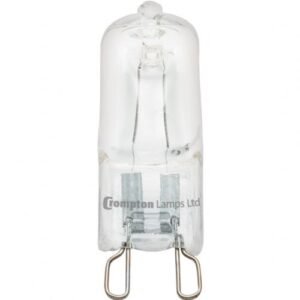 Mains Voltage G9 Capsule 33w Clear Glass 2700k