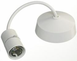 6 Inch T2 Pendant Set - Moulded, White
