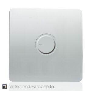 Trendi Screwless Fan Speed Control Switch in Silver