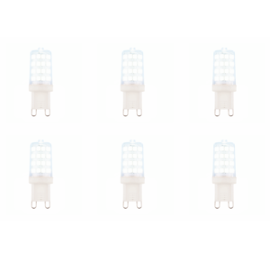 Saxby 81021-6 G9 LED SMD 3.5w Daylight – pk6
