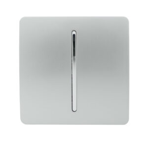 ART-SS2SI 1gang 10A Switch Screwless Long Rocker Silver