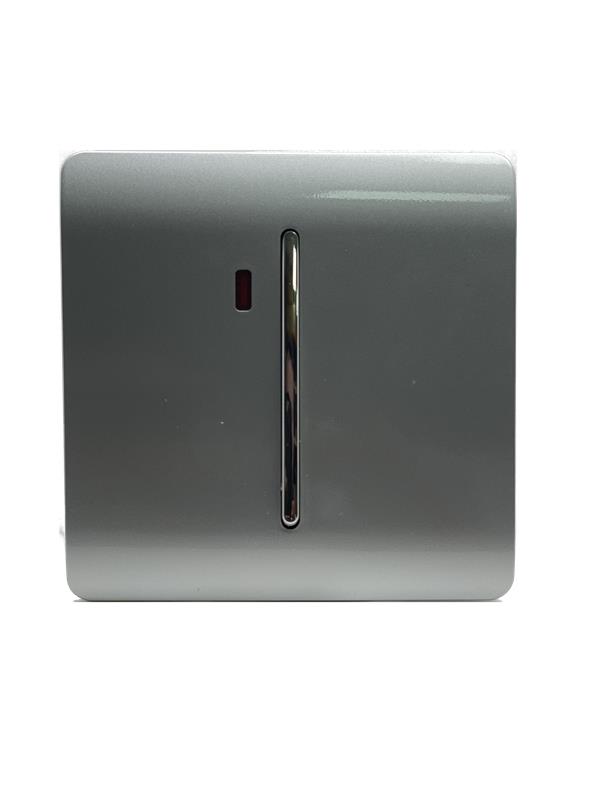 ART-WHS1SI 1Gang 20Amp Switch Heavy Duty Rocker Silver